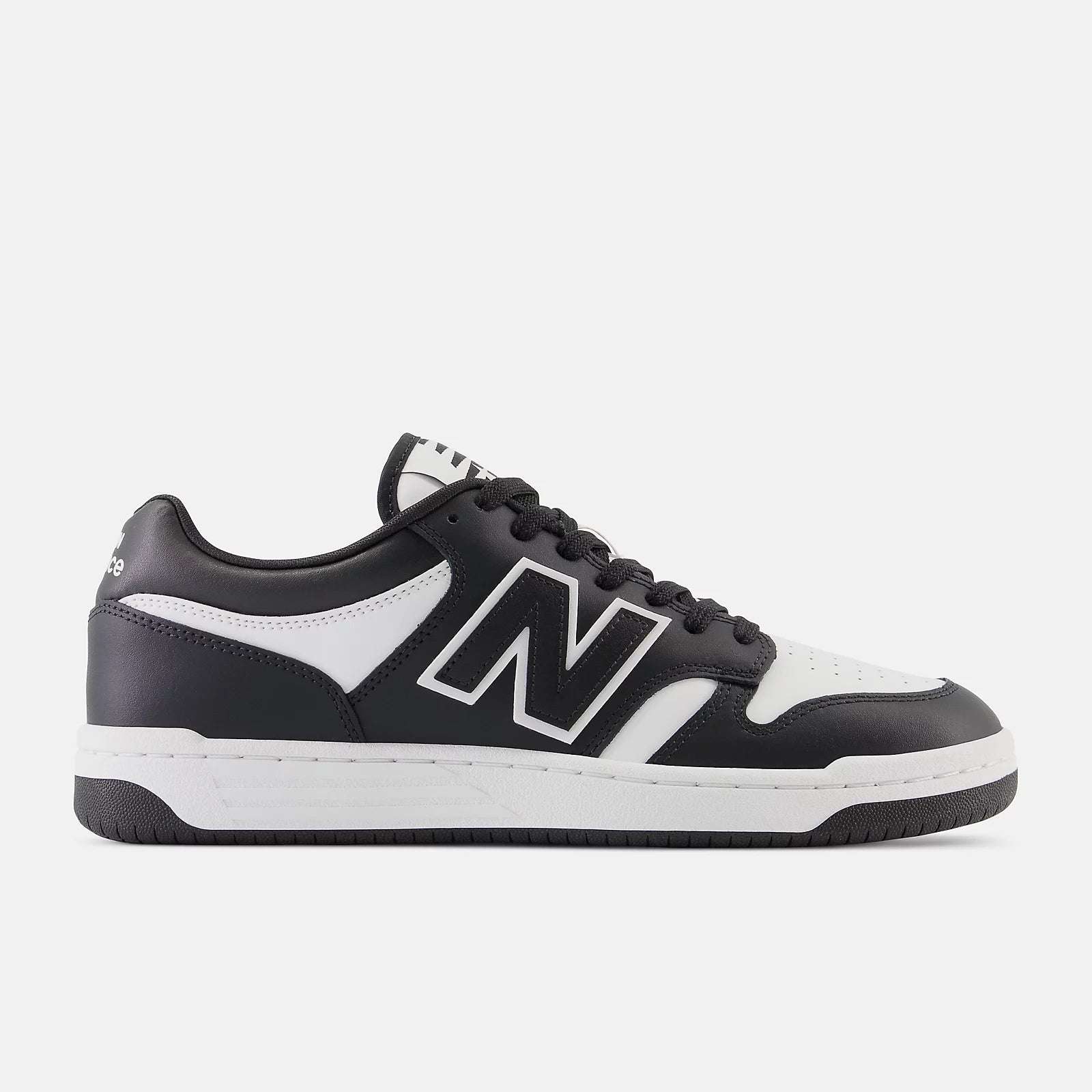 New Balance Women's 480 White with Black