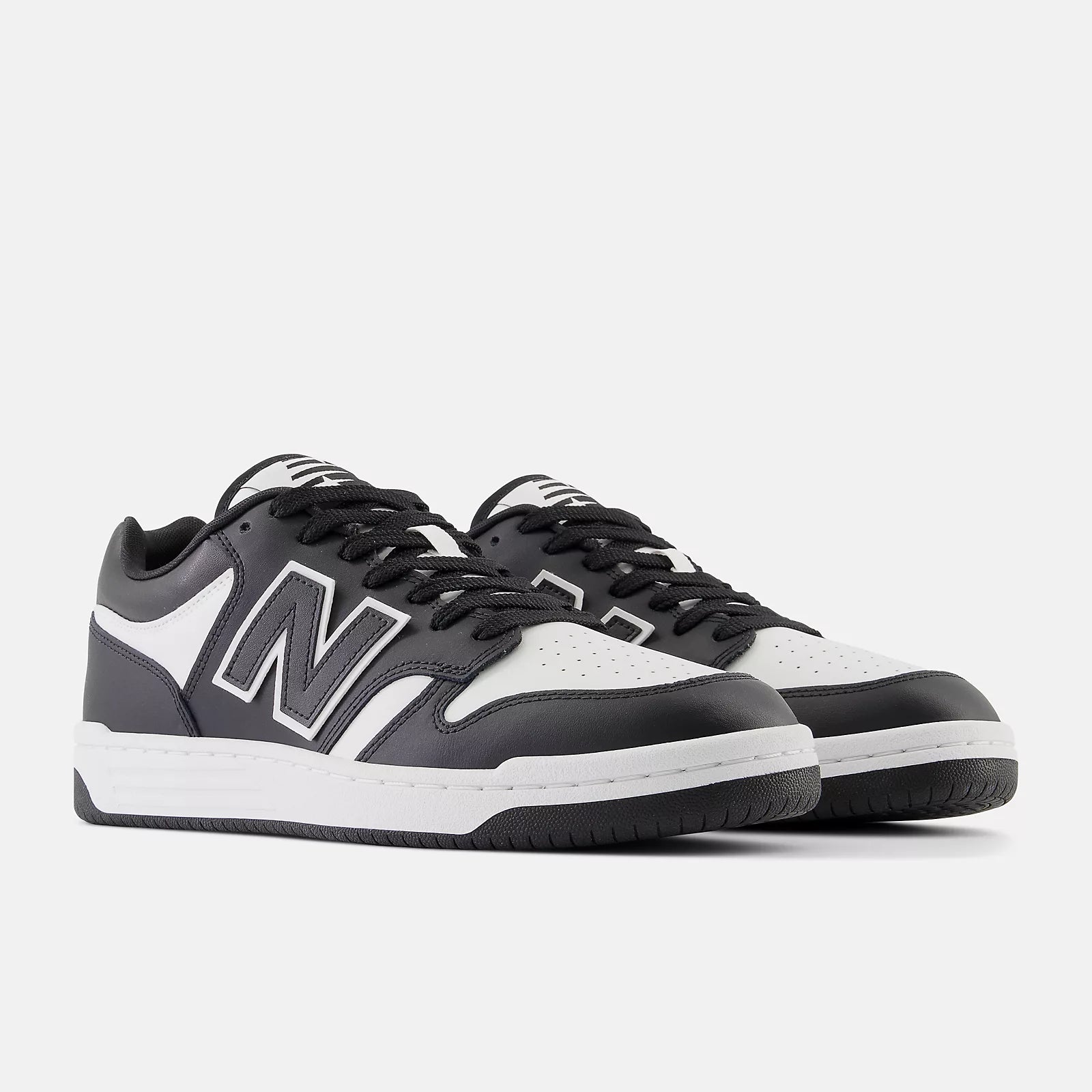 New Balance Women's 480 White with Black
