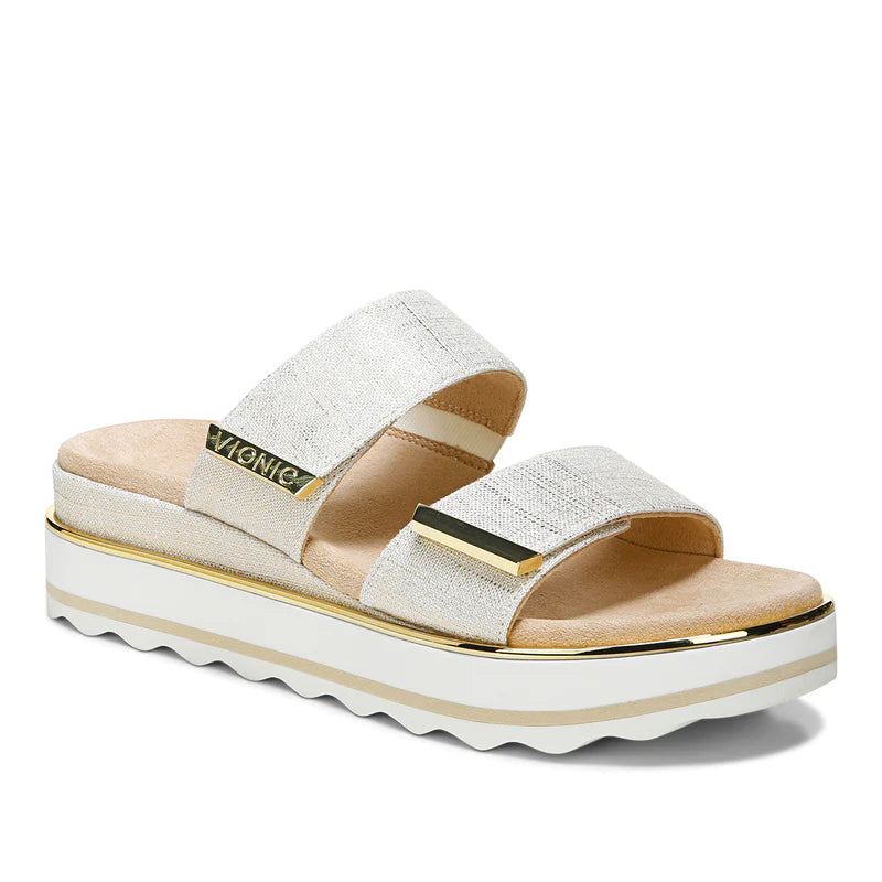 Vionic Women's Brandie Platform Sandal II Marshmallow