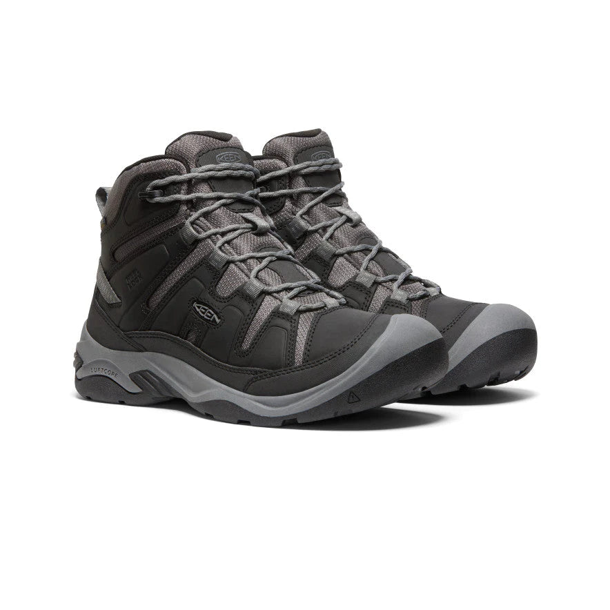 Keen Men's Circadia Mid Wp Black/Steel Grey