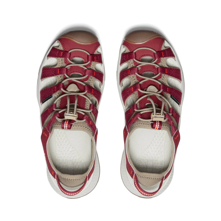 Keen Women's Astoria West Sandal Merlot/Scarlet Ibis