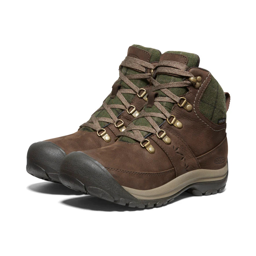 Keen Women's Kaci III Winter Waterproof Boot Dark Earth