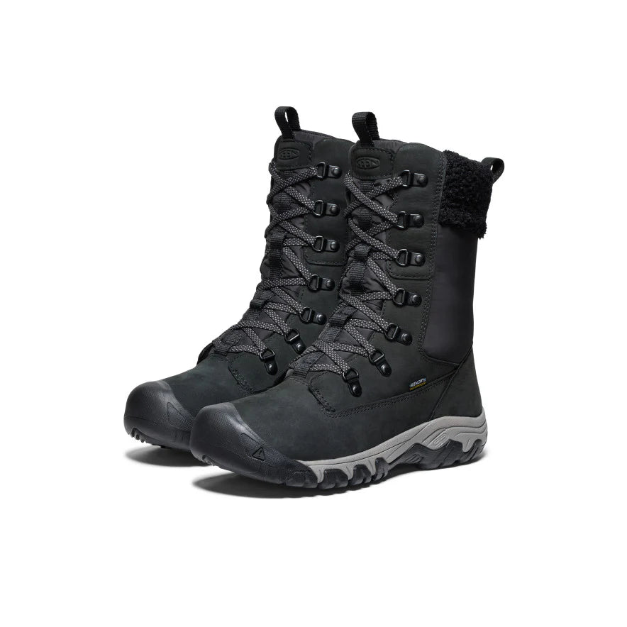 Keen Women's Greta Tall Boot Waterproof Black new
