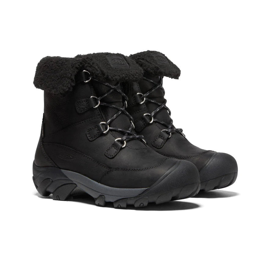 Keen Women&#39;s Betty Boot Laces WP Black