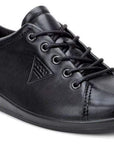 Ecco Women's Soft 2.0 Black with Black sole