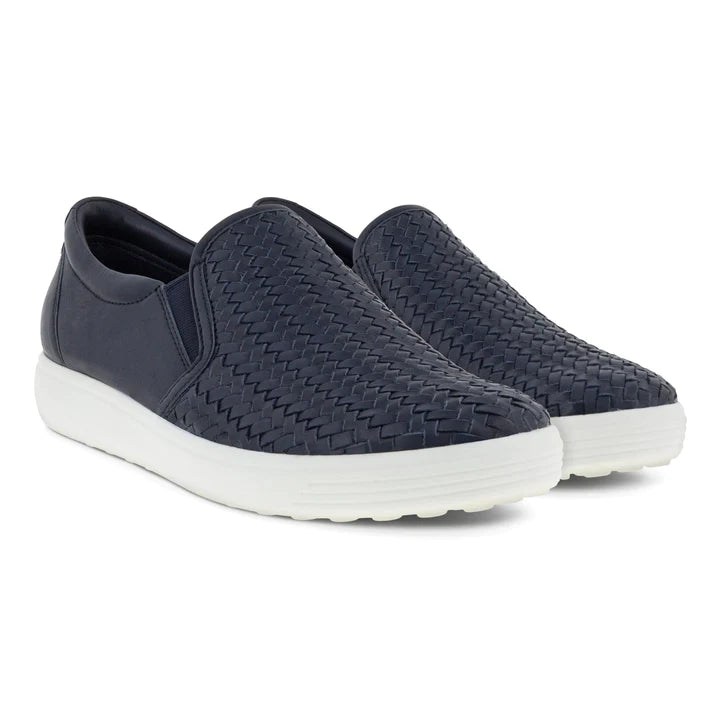 Ecco Women's Soft 7 Slip On Night Sky