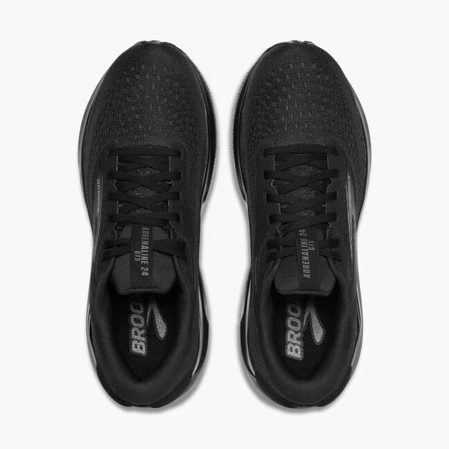 Brooks Men’s Adrenaline GTS 24 Black/Black/Ebony