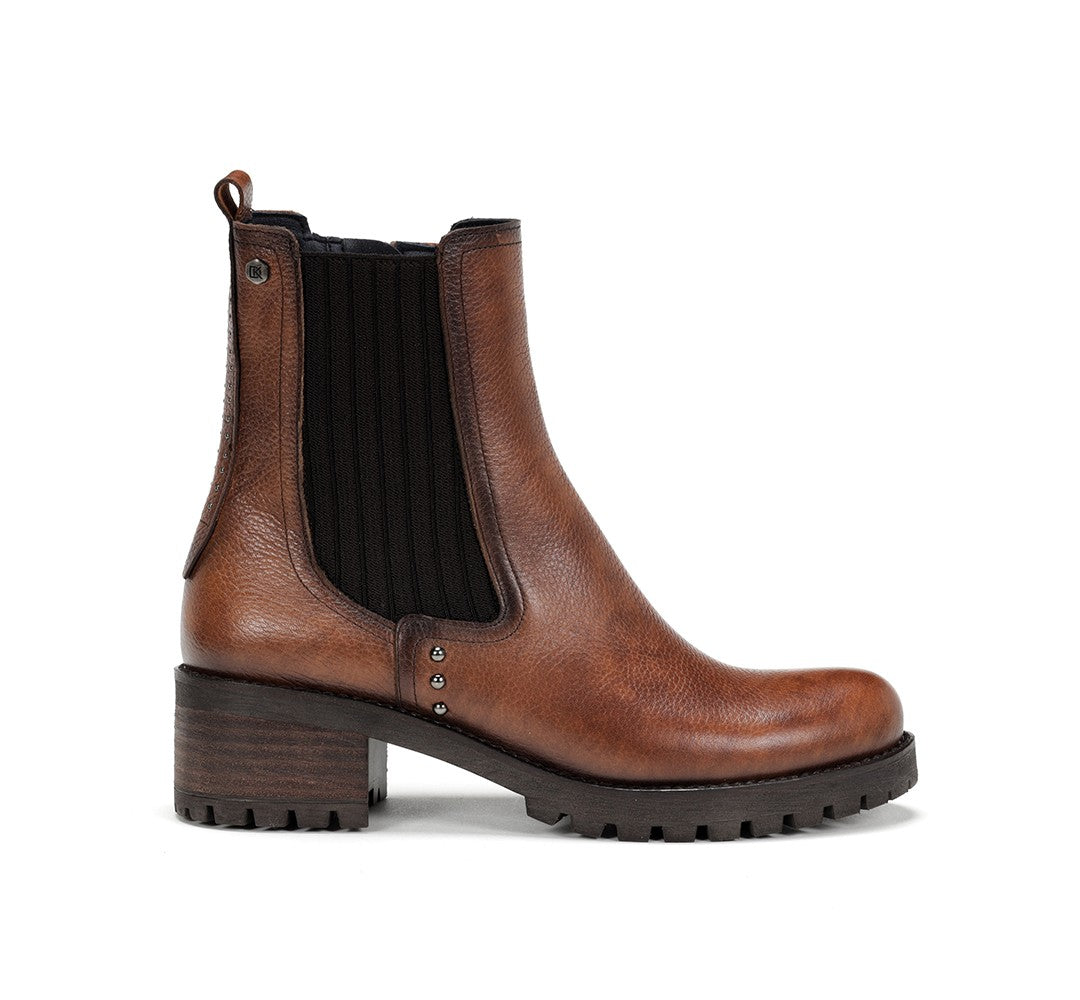 Fluchos Women's Glass D8824 Brown Ankle Boot
