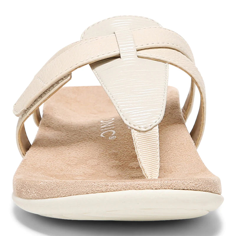 Vionic Women's Karley Toe Post Sandal Cream