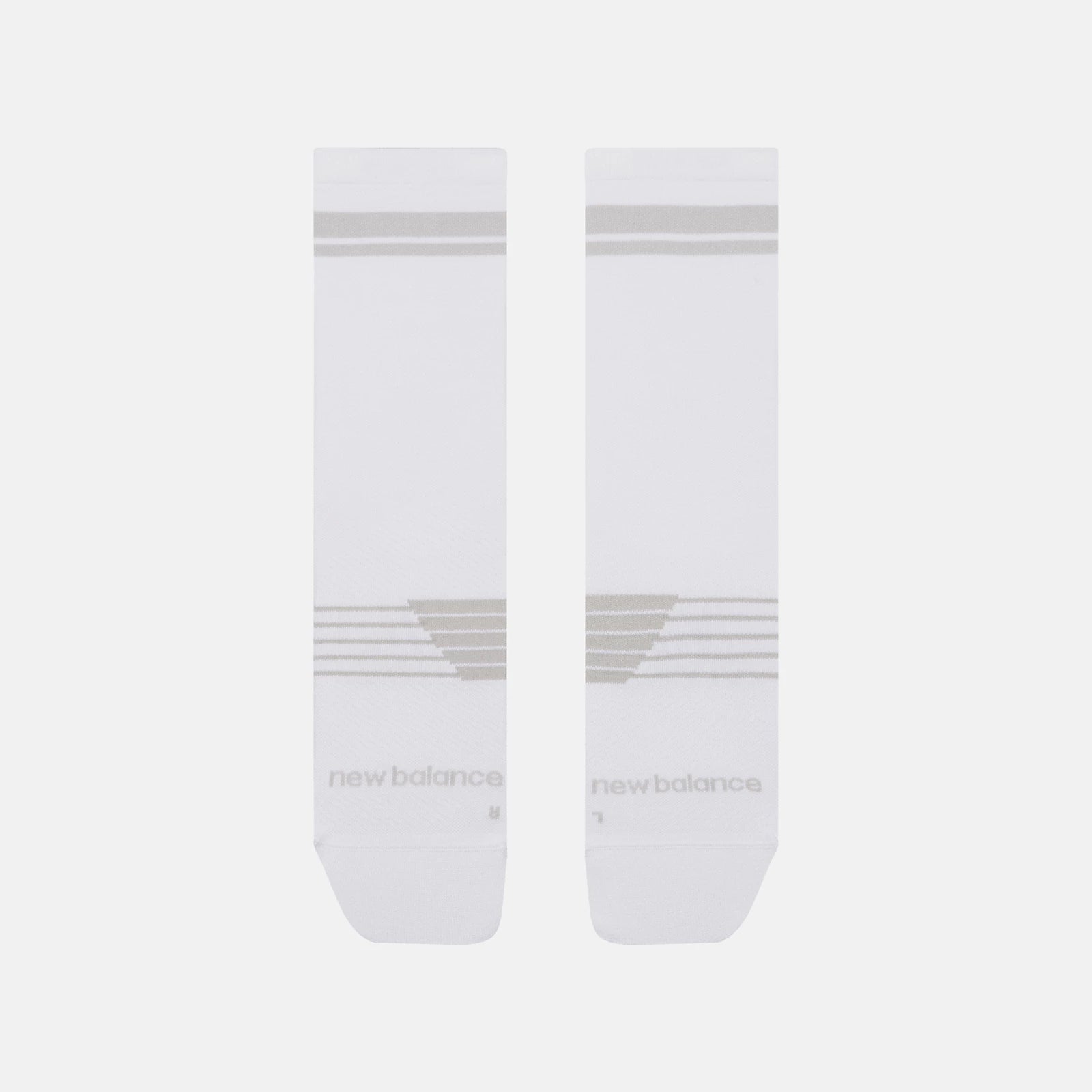 New Balance Pro Run Crew Socks 1 Pair White