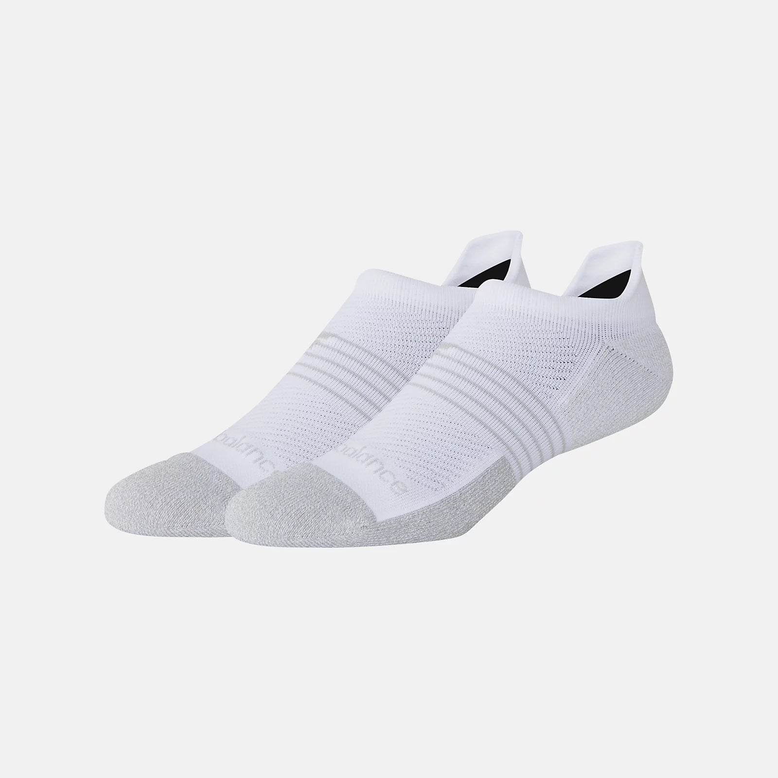 New Balance Pro Training Cushion Tab Socks 2 Pack White