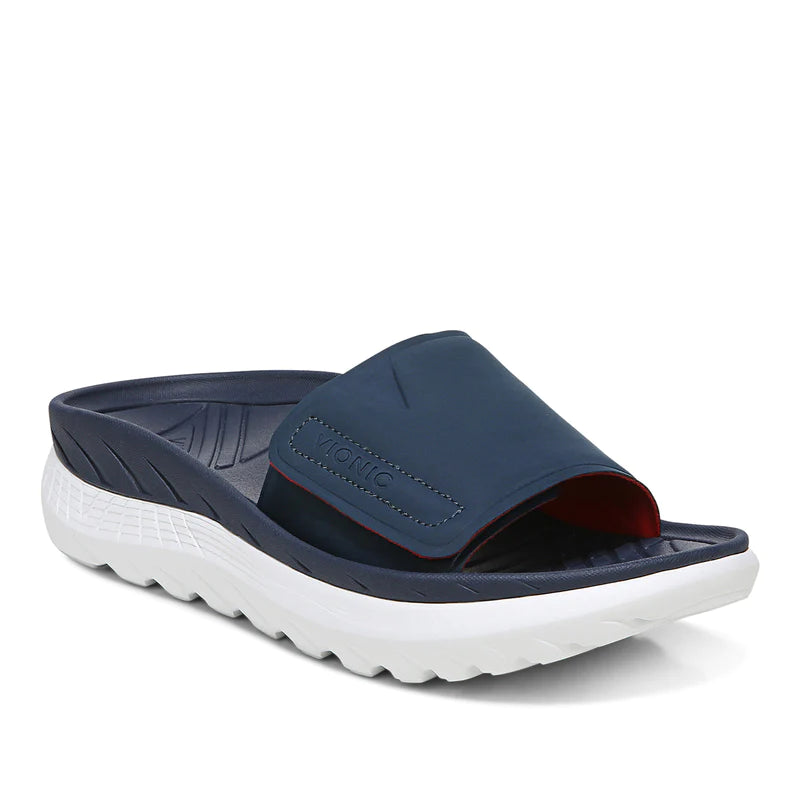 Vionic Men's Rejuvenate Platform Sandal Navy