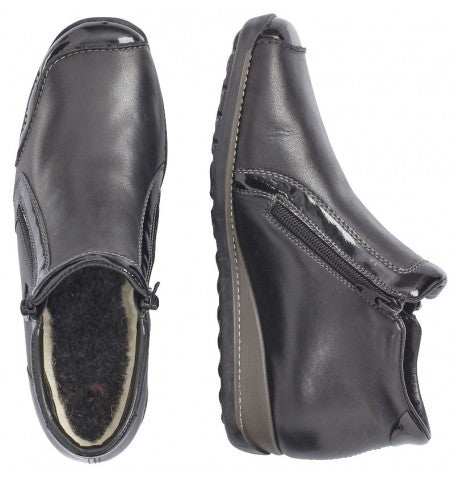Rieker Women's 44278-00 Black
