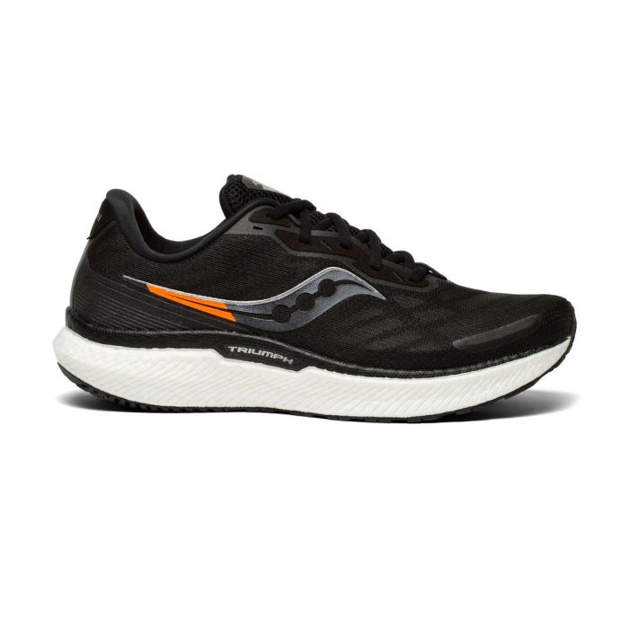 Saucony Men&#39;s Triumph 19 Black / White