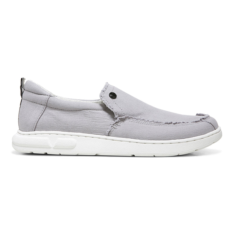 Vionic Men's Seaview Slip On Sneaker Light Grey