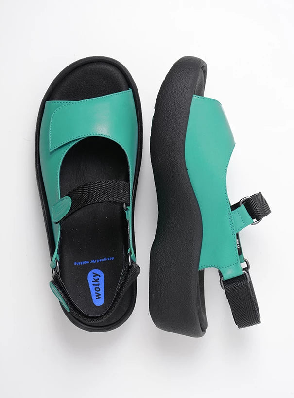 Wolky Women’s Jewel Turquoise Leather