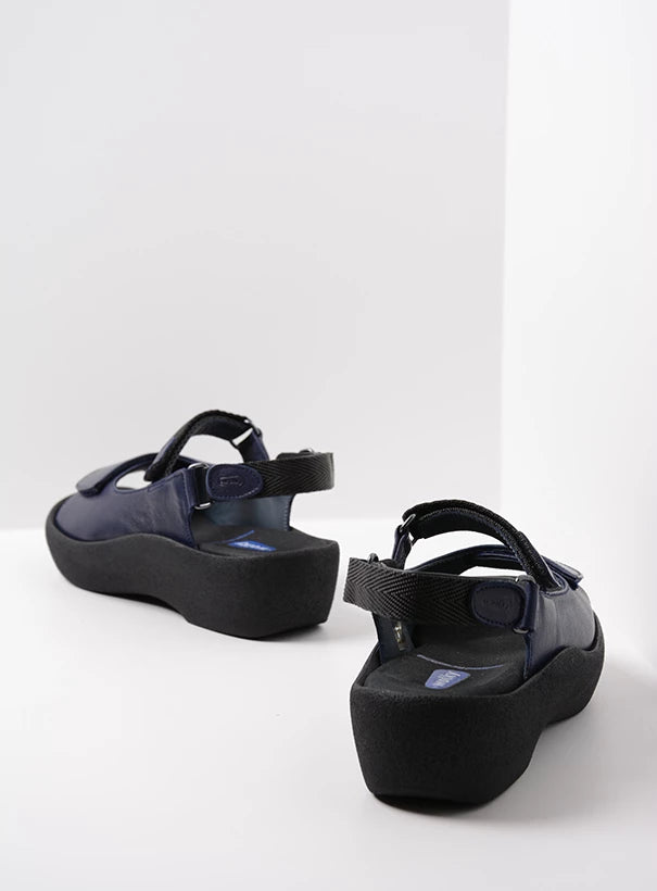 Wolky Women’s Jewel Blue Leather
