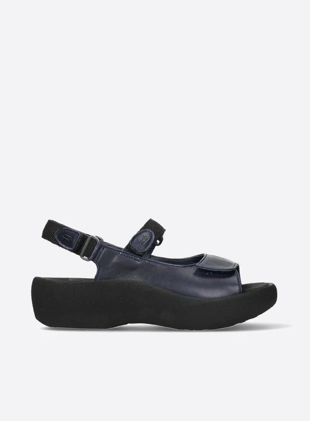 Wolky Women’s Jewel Blue Leather