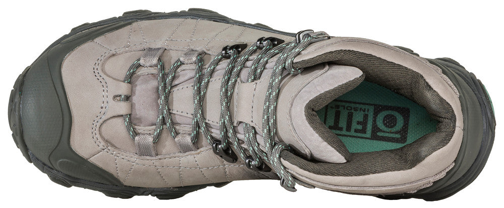 Oboz Women's Bridger Mid WP Frostgray