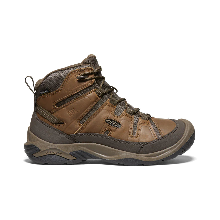Keen Men's Circadia Mid Wp Bison/Brindle