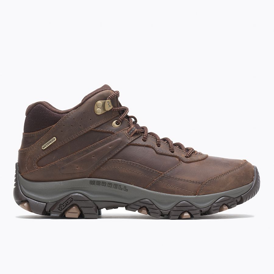 Merrell Men's Moab Adventure 3 Mid Wp Earth