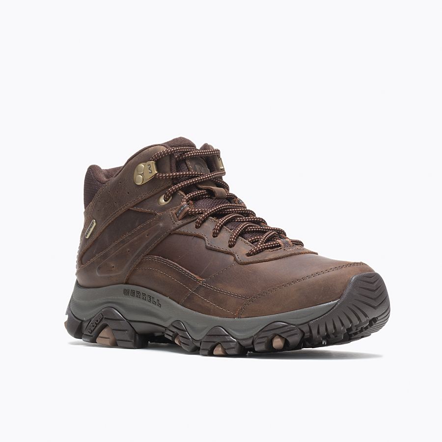 Merrell Men's Moab Adventure 3 Mid WP Earth