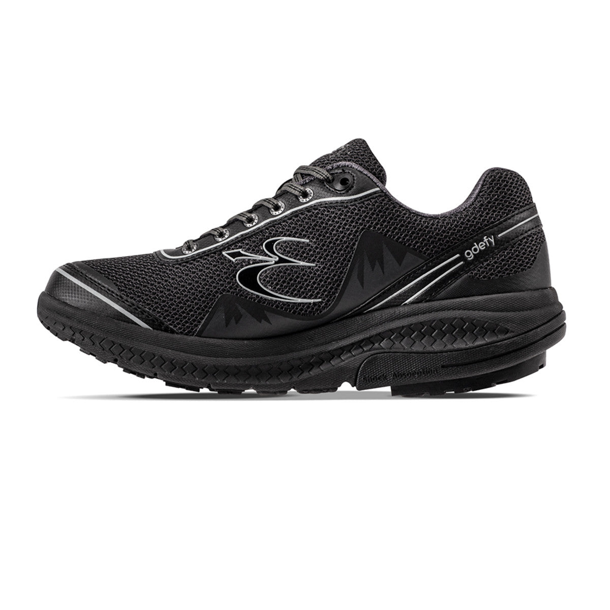 Gdefy Men's Mighty Walk Black Sole Experience