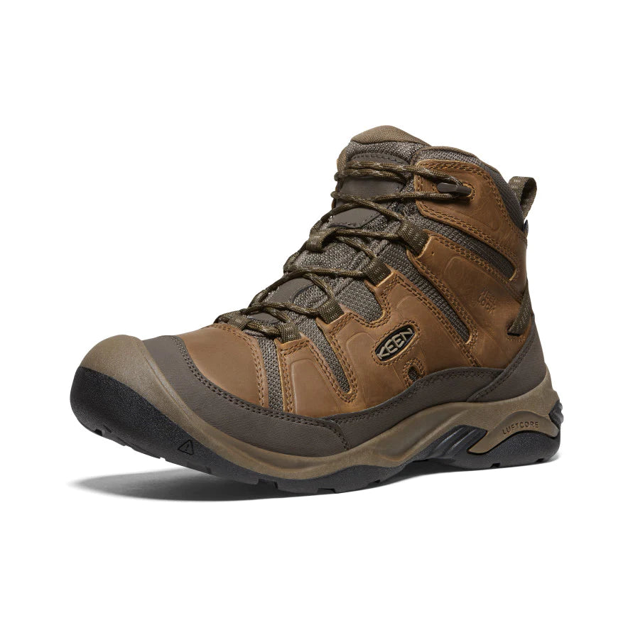 Keen Men's Circadia Mid Wp Bison/Brindle