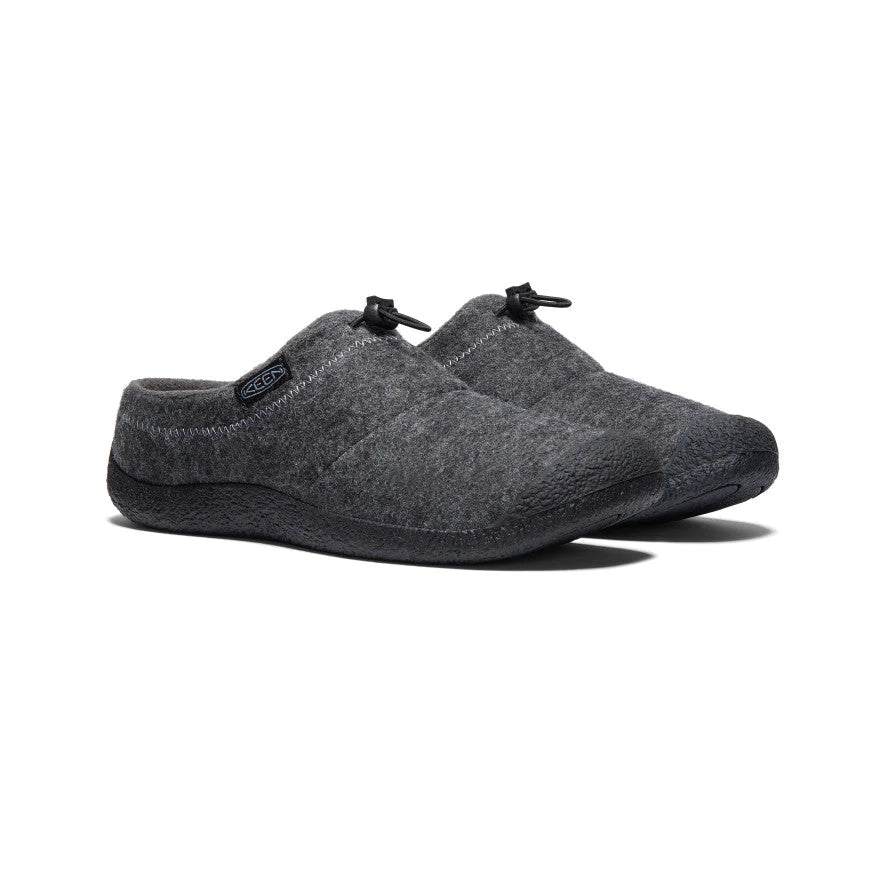 Keen Men's Howser III Slide Charcoal Grey Felt/Black