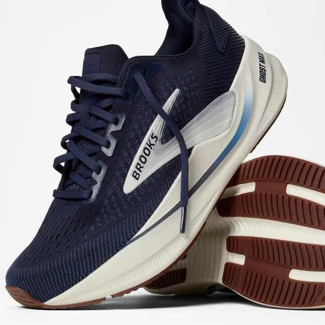 Brooks Men’s Ghost Max 4 Navy/Navy/Biscuit