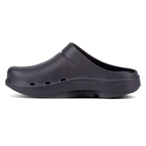 OOFOS Unisex OOcloog Black