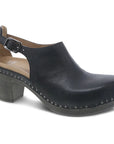 Dansko Women's Sassy Milled Burnished Black