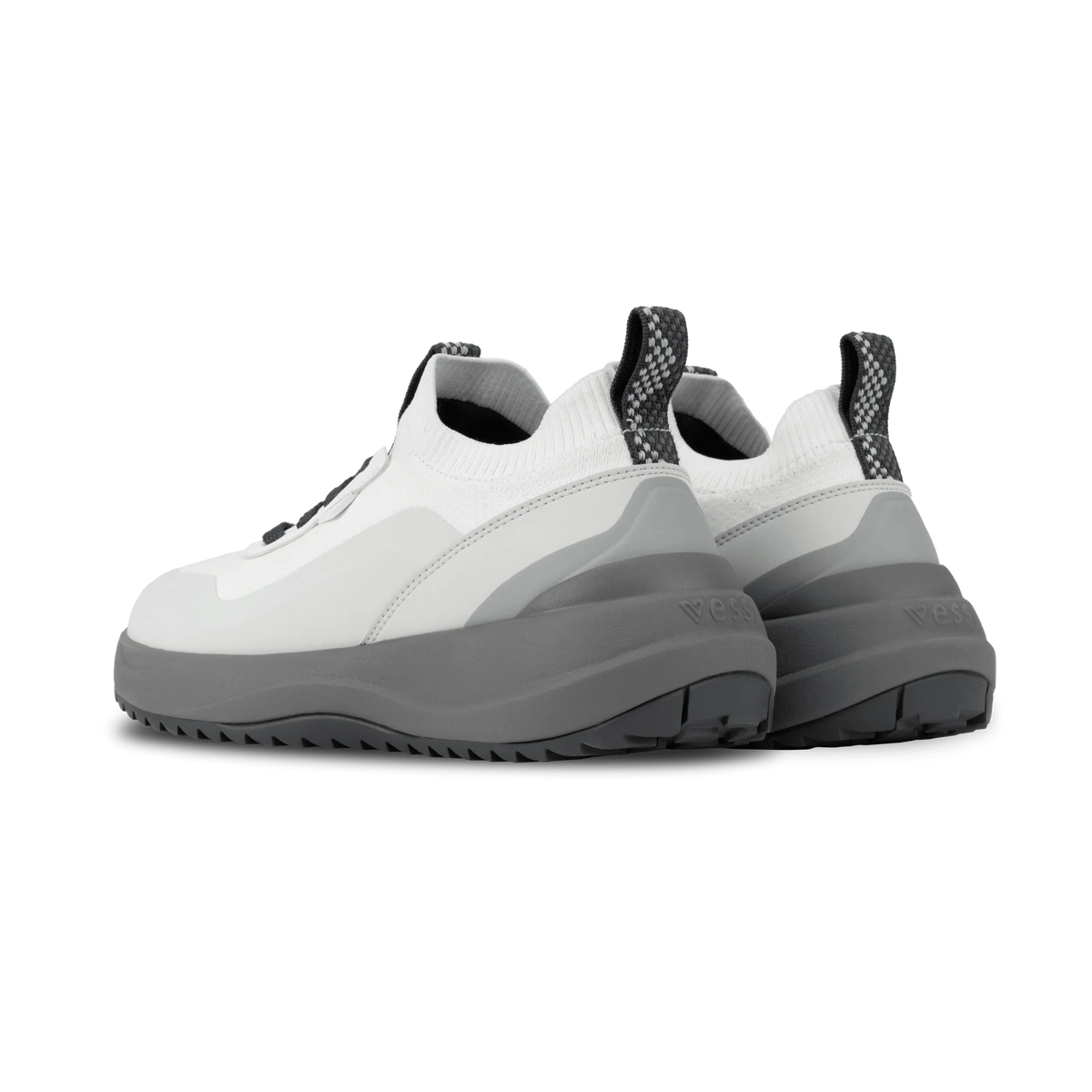Vessi Men’s Stormburst Low Top White/Grey