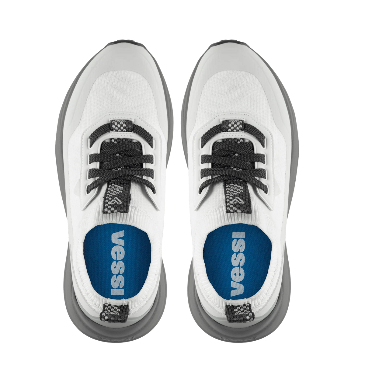 Vessi Men’s Stormburst Low Top White/Grey