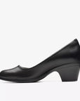 Clarks Women’s Emily2 Ruby Black Leather