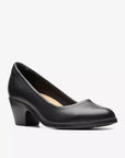 Clarks Women’s Emily2 Ruby Black Leather