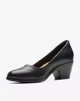 Clarks Women’s Emily2 Ruby Black Leather