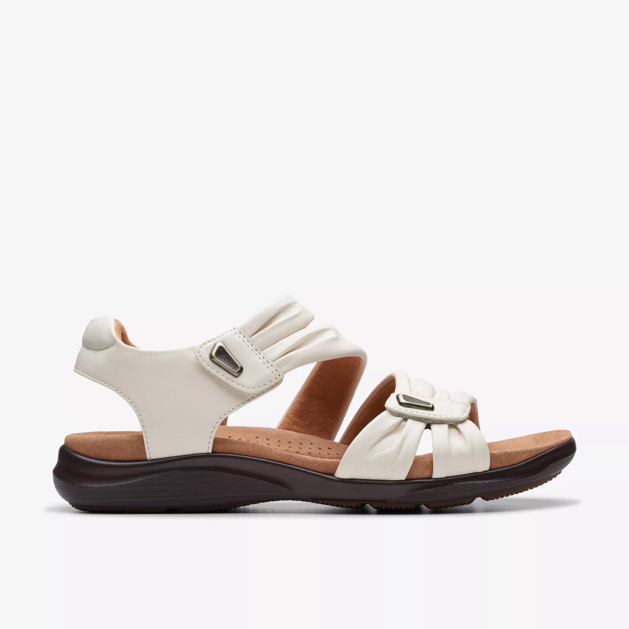 Clarks Women’s Kitly Ave Off White Leather