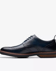 Clarks Men's Aldwin Limit Navy Leather