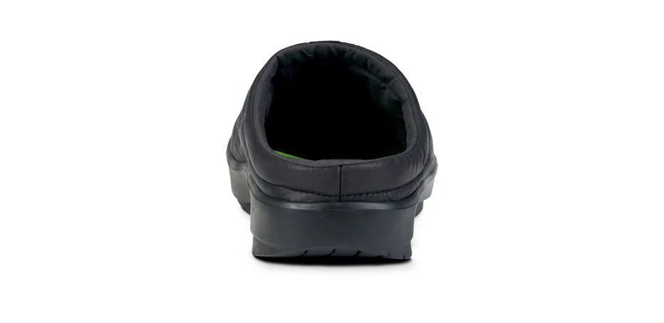 Oofos Men's Oocoozie Thermo Mule Men Black – Sole Experience Oofos Men's Oocoozie Thermo Mule Men Black – Sole Experience