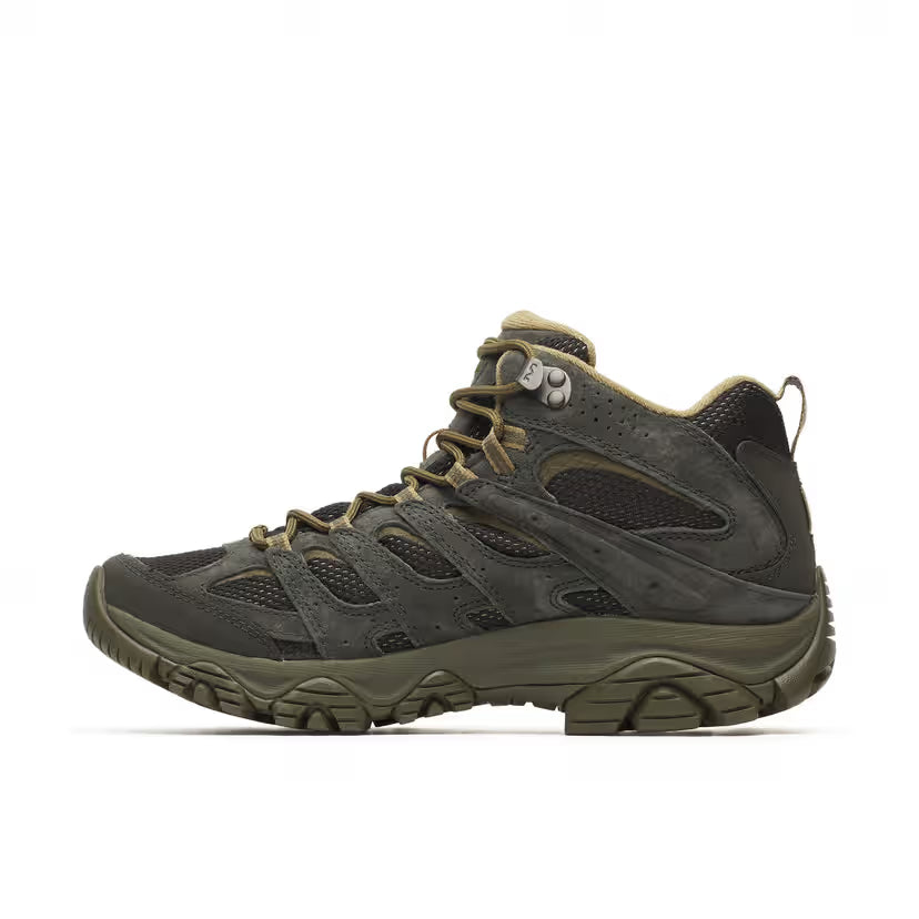 Merrell Men's Moab 3 Mid WP Black/Beluga