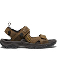 Keen Men's Targhee III Sandal Open Toe Bison/Mulch