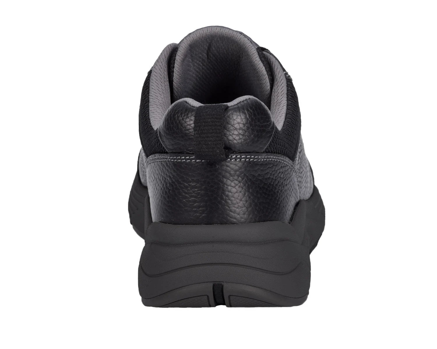 Drew Men's Maker Black Pebbled Leather