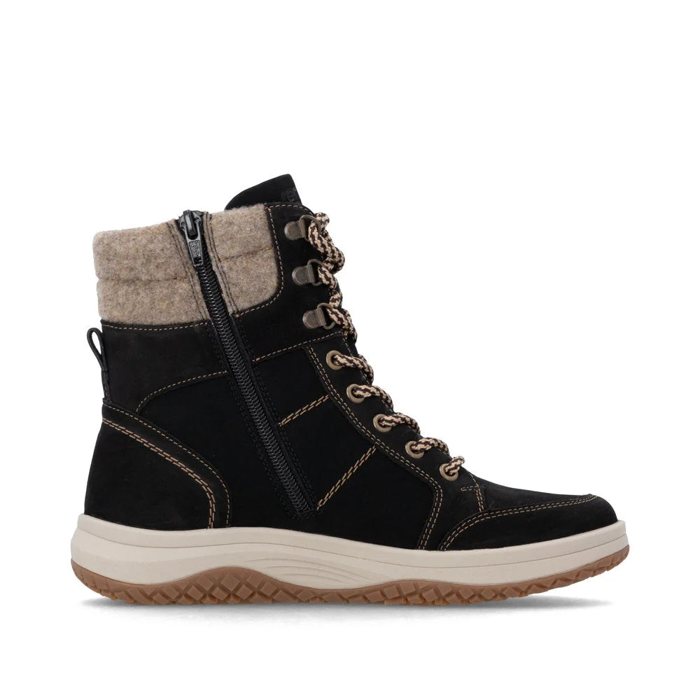 Remonte Women’s D3Q72-03 Black Combination