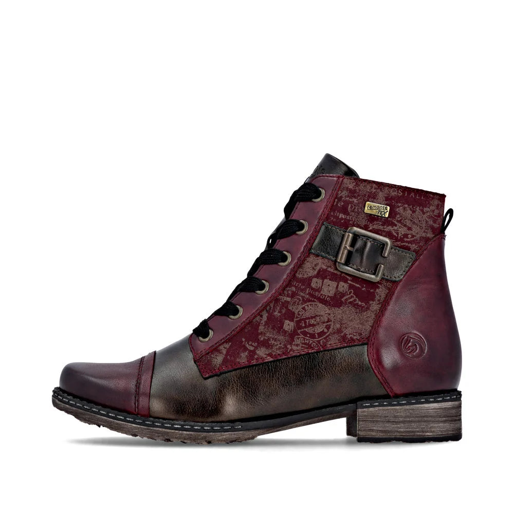 Remonte Women’s D4381-35 Red Combination