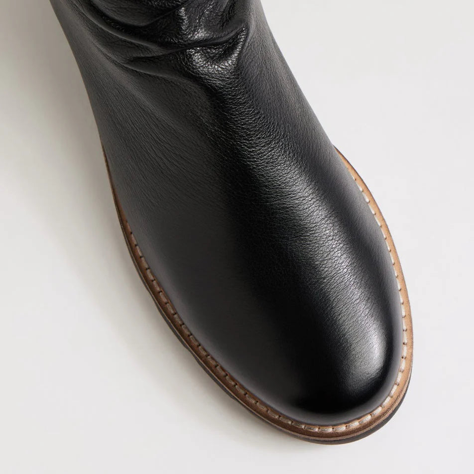 Django &amp; Juliette Women's Dixeya-Dj Black Leopard Leather Fur
