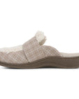 Vionic Women's Gemma II Cream Plaid