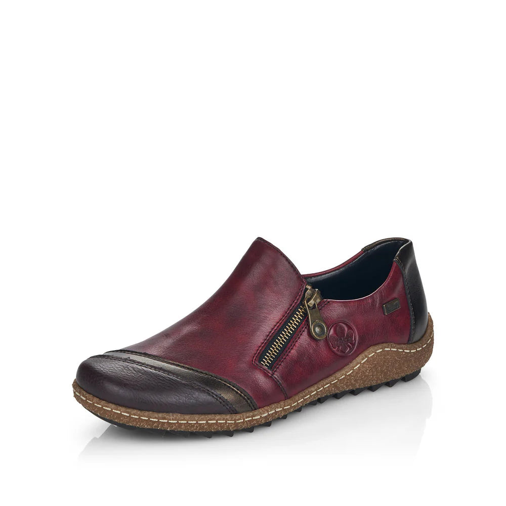 Rieker Women's L7571-25 Red Combination