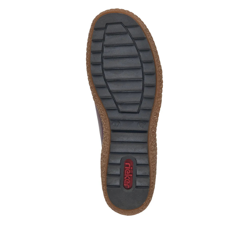 Rieker Women's L7571-25 Red Combination