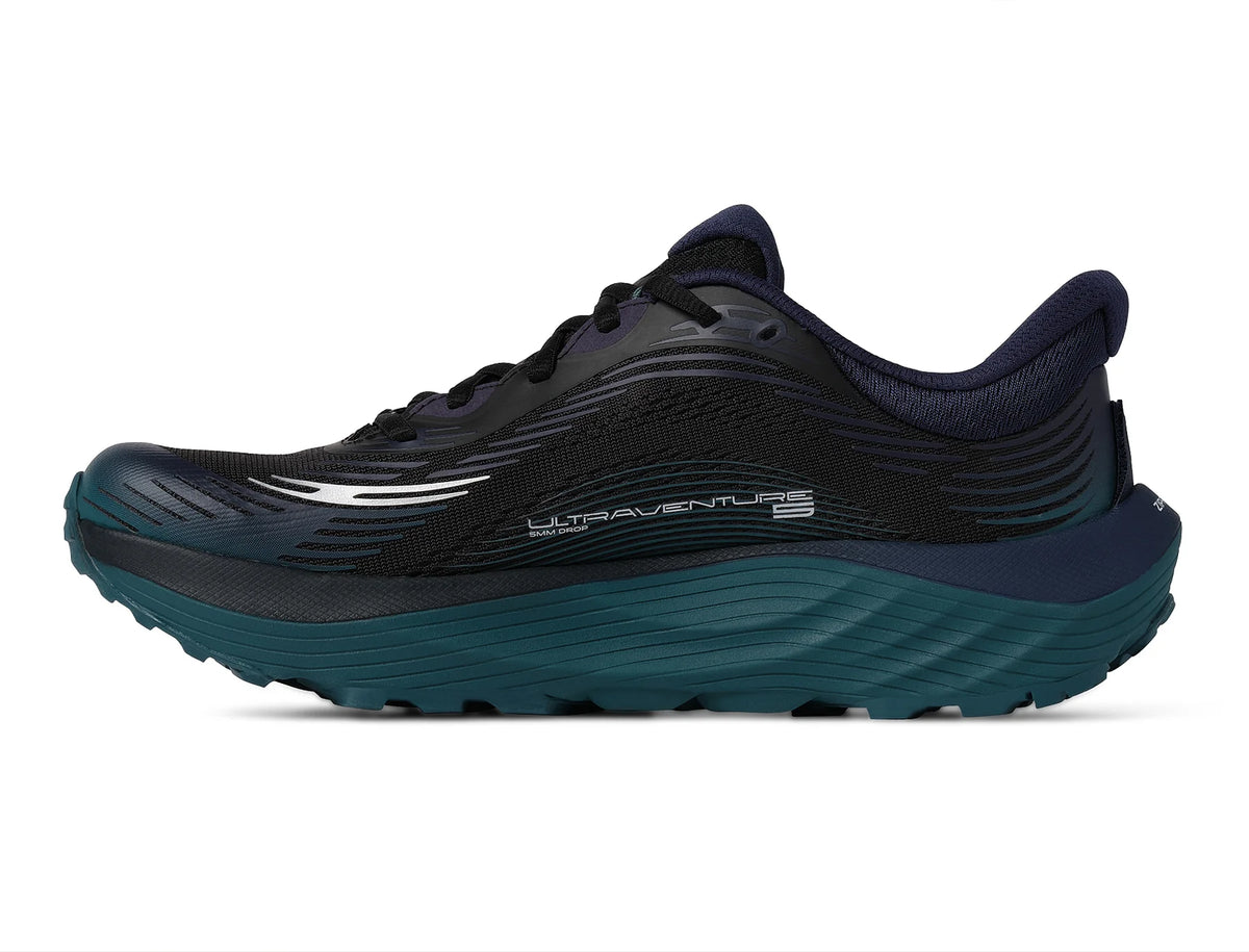 Topo Men’s Ultraventure 5 Black/Dark teal